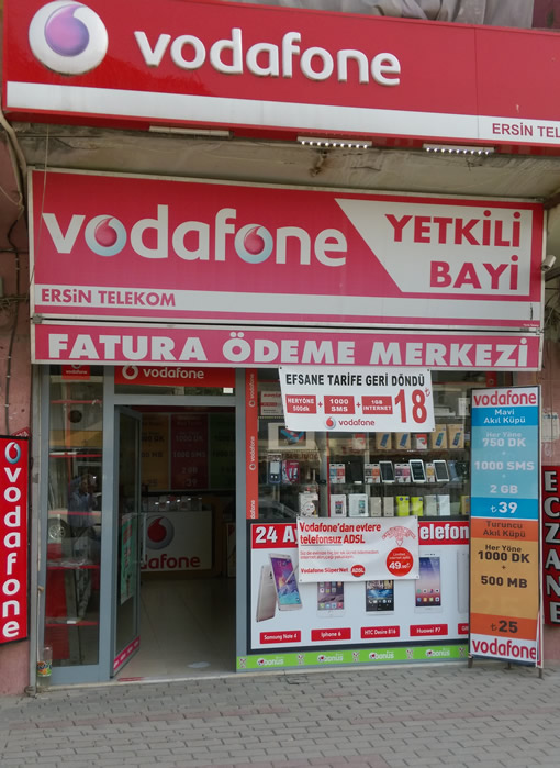 Ersin Telekom - Kadirli Vodafone Bayi