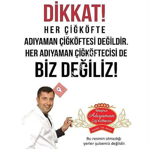 Kadirli Adıyaman Çiğ Köftecisi Ömer Aybak