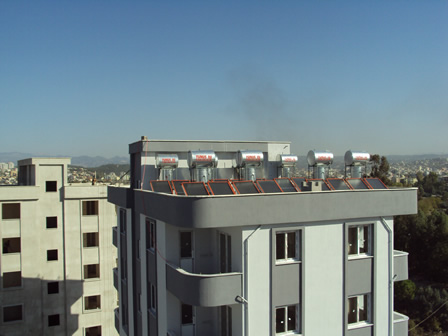 Kadirli Belediye Evleri Güneş Enerjisi Montajı
