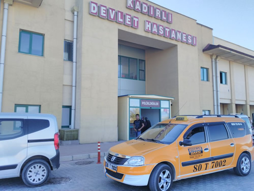 Kadirli Devlet Hastanesi Taksi Hizmeti