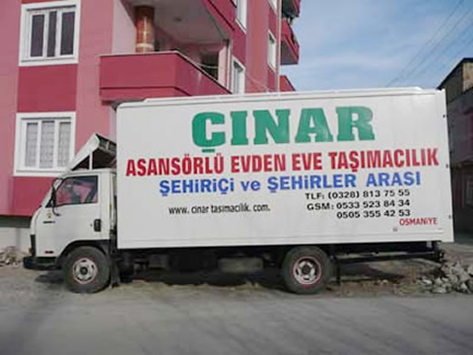 Kadirli Evden Eve Çınar Nakliyat