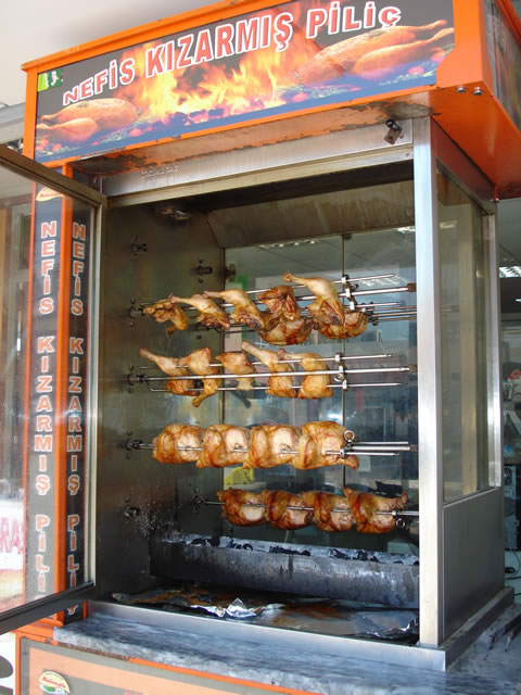 Köz Ateşinde Kızarmış Piliçler